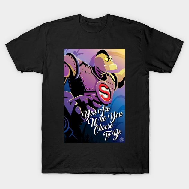 You Are Who You Choose To Be T-Shirt by CuddleswithCatsArt